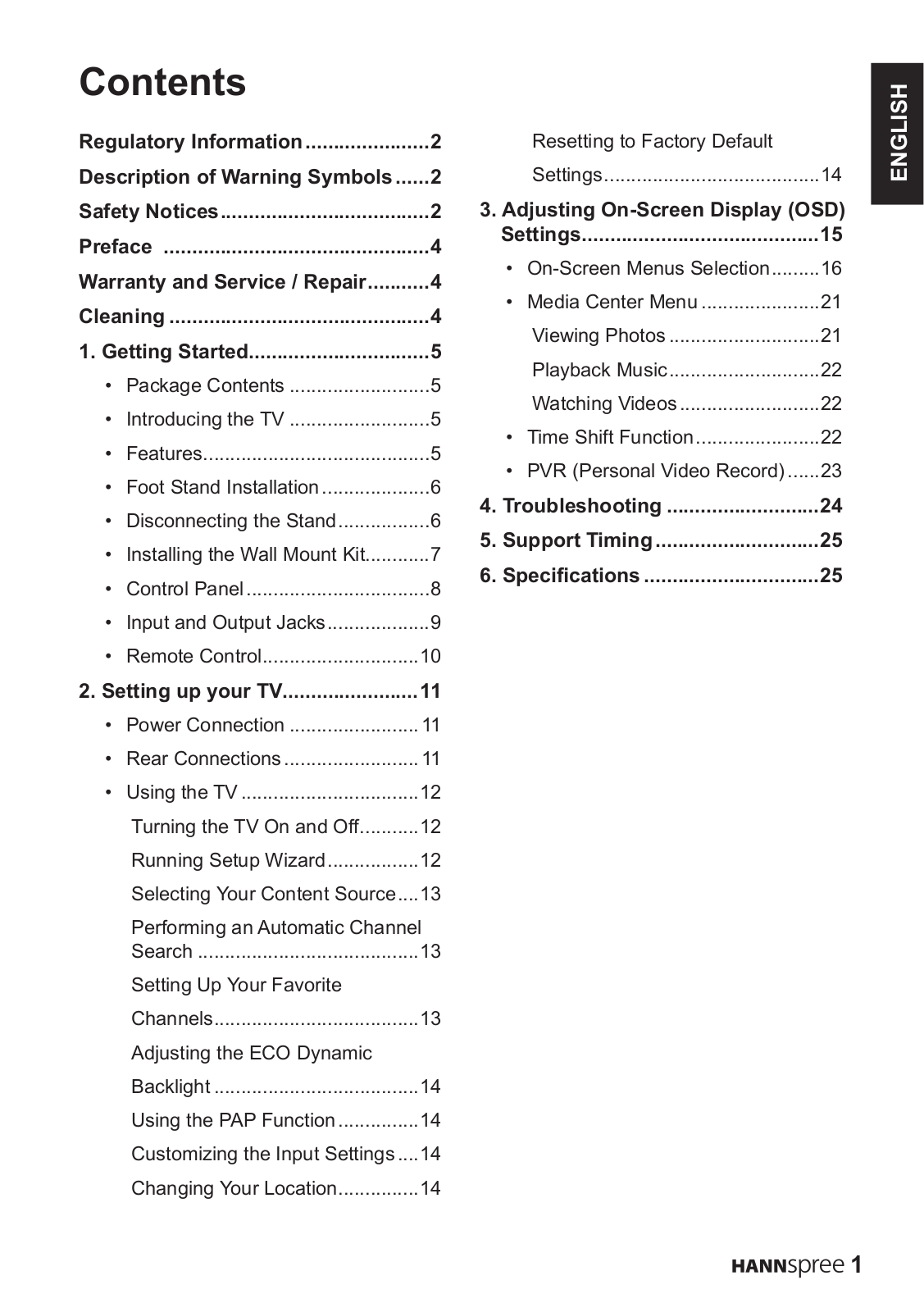 HANNspree AD32U User Manual