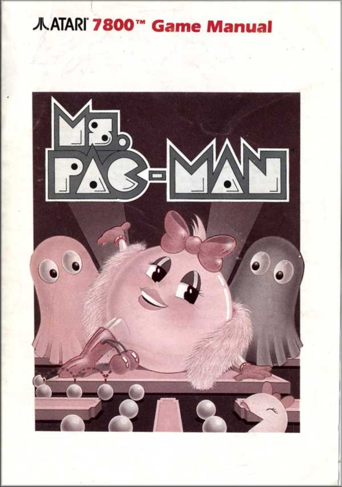 Atari Ms. Pac-Man (1987) User guide