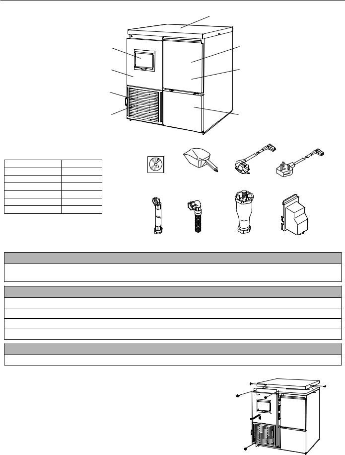 Hoshizaki FM-120KE-HC, FM-120KE-HCN, FM-120KE-50-HC, FM-120KE-50-HCN, FM-80KE-HC INSTALLATION MANUAL