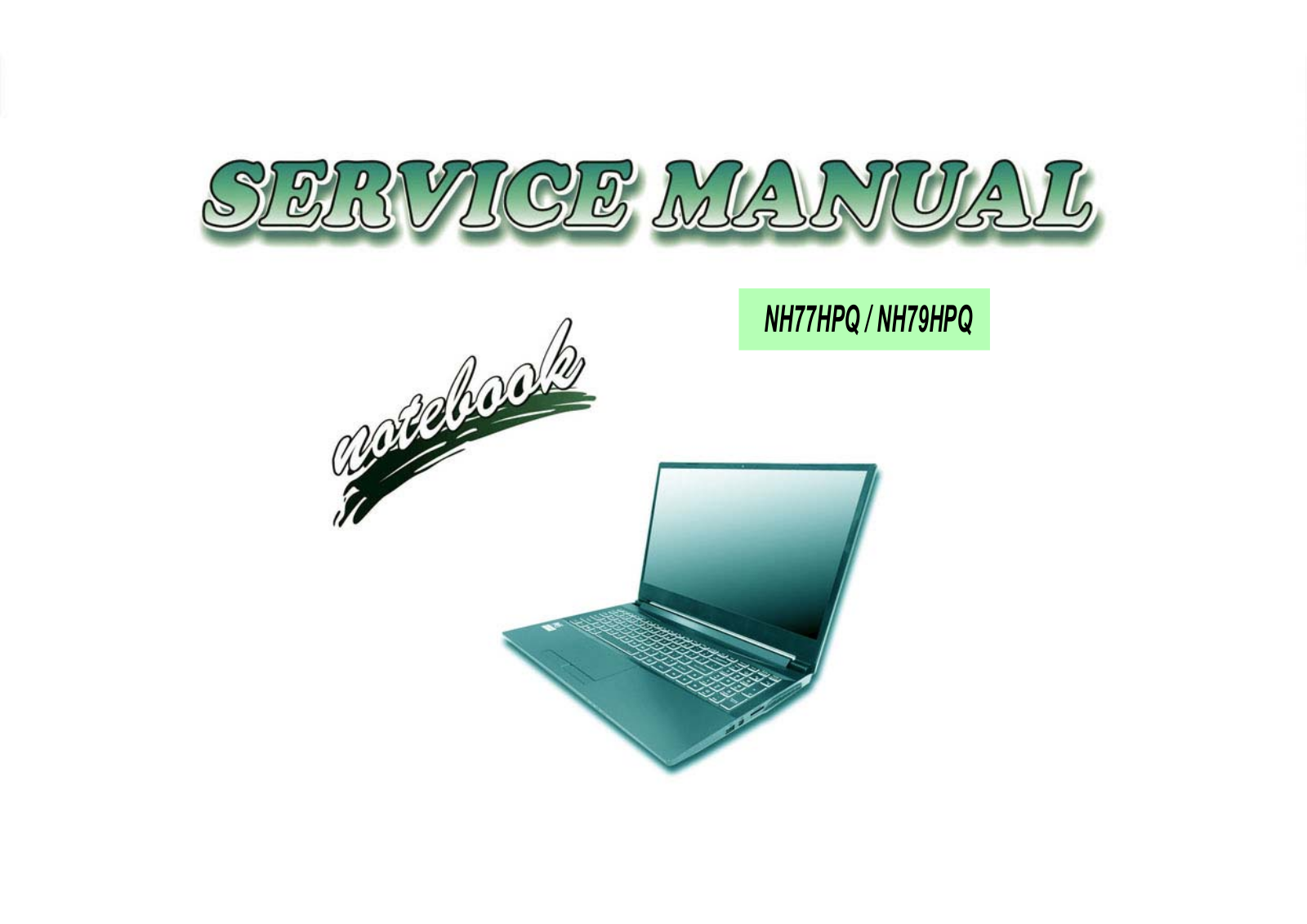 Clevo NH77HPQ, NH79HPQ service manual