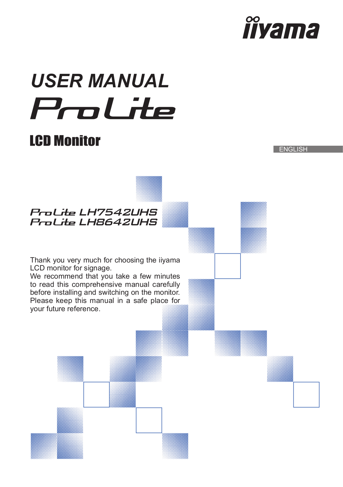 Iiyama LH7542UHS-B1 User Manual