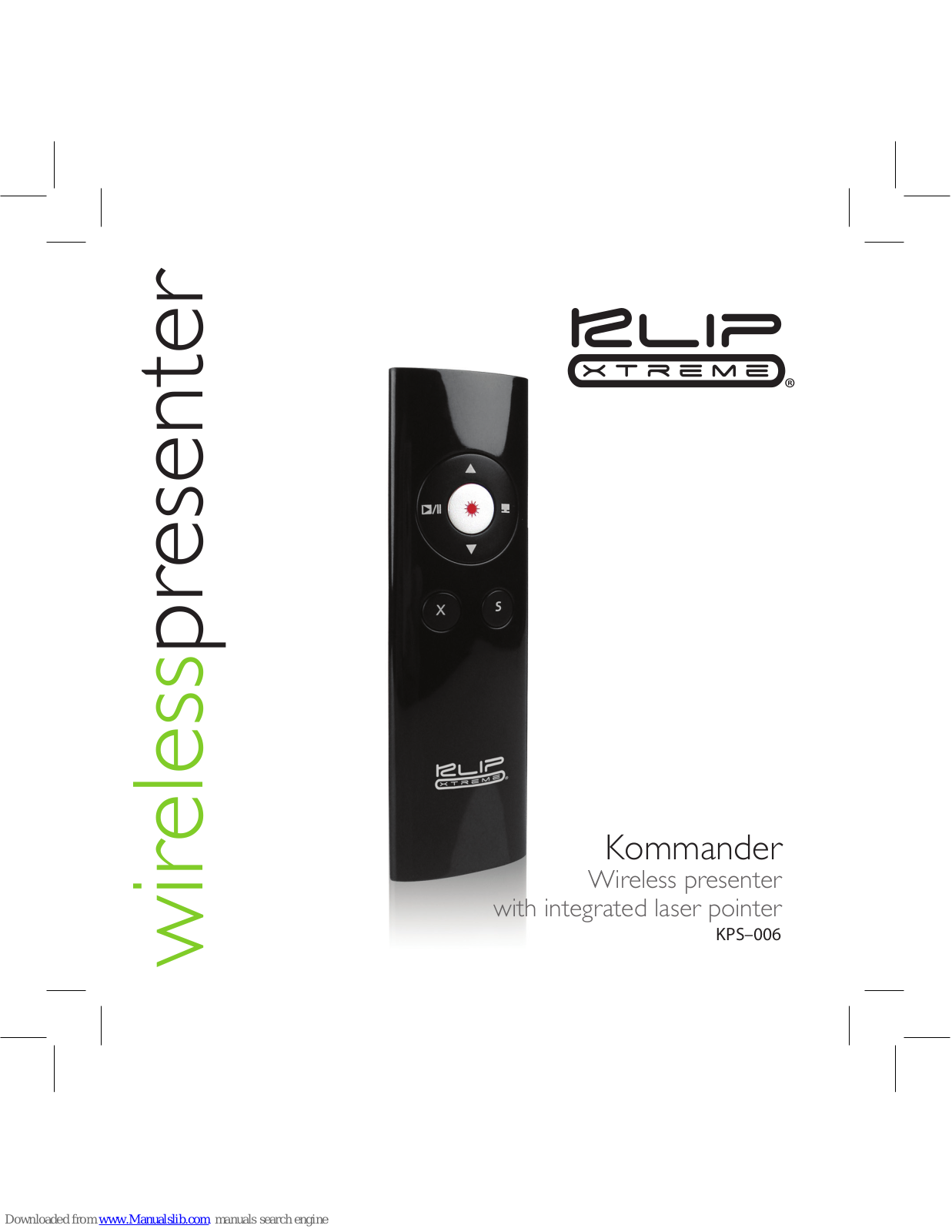 KlipXtreme Kommander KPS–006 User Manual