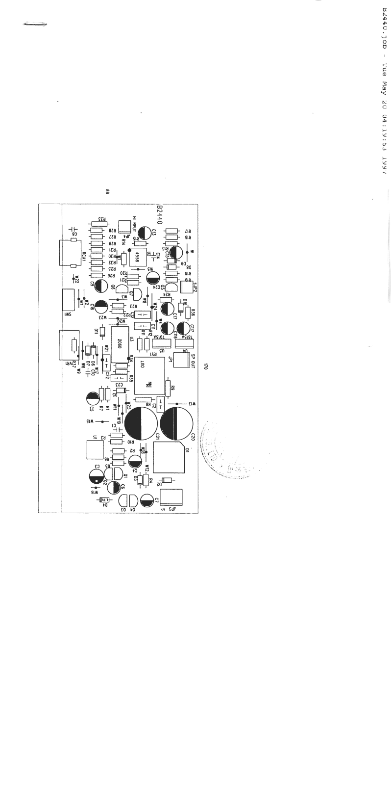 Polk RT-1000-P Schematic