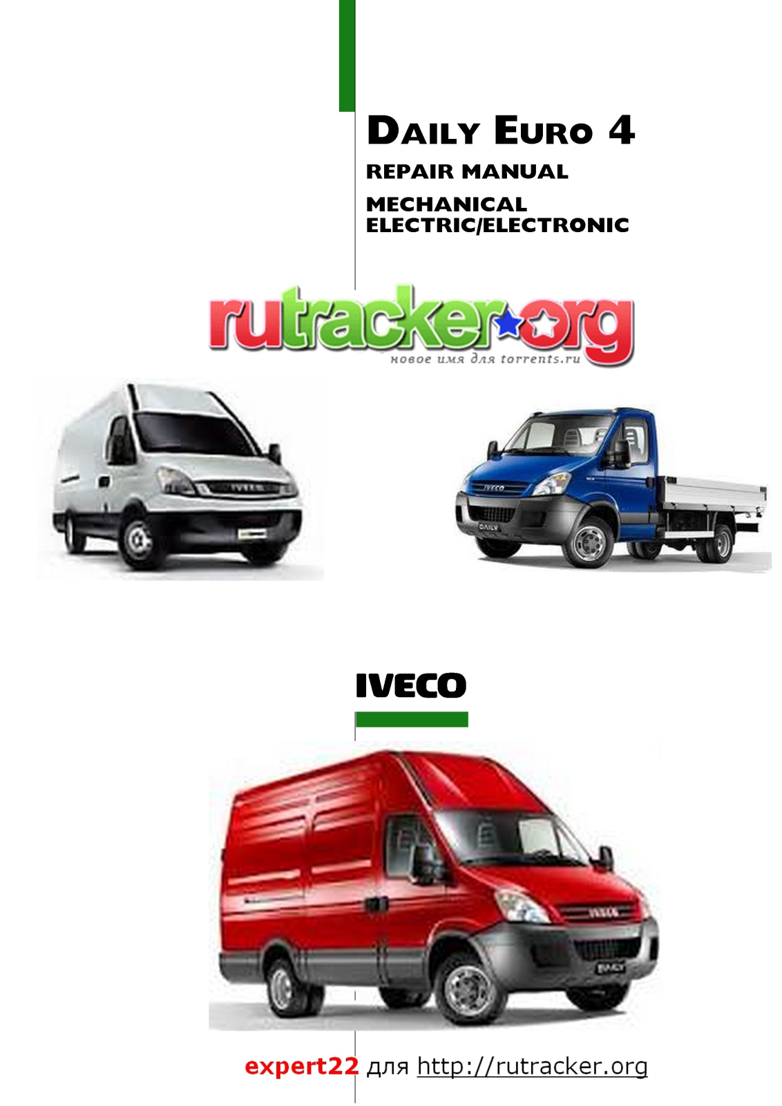 Iveco Daily 2006 User Manual
