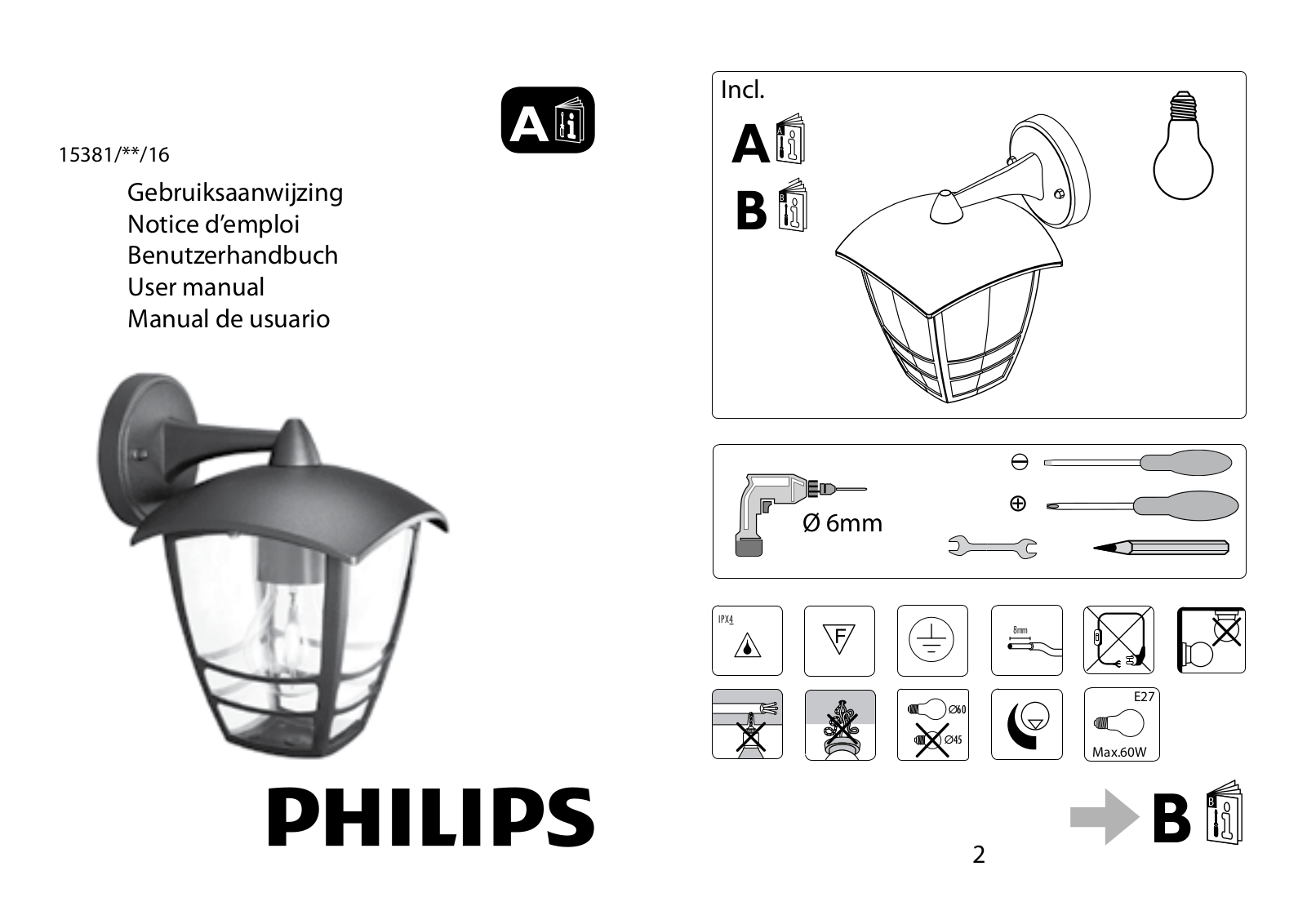 Philips 15381-31-16 User Manual