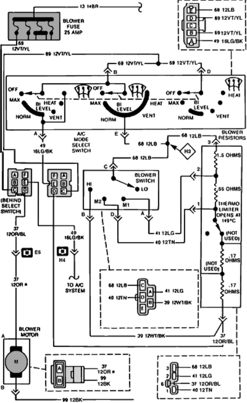 Jeep Vehicles 1989   cherokee schematic