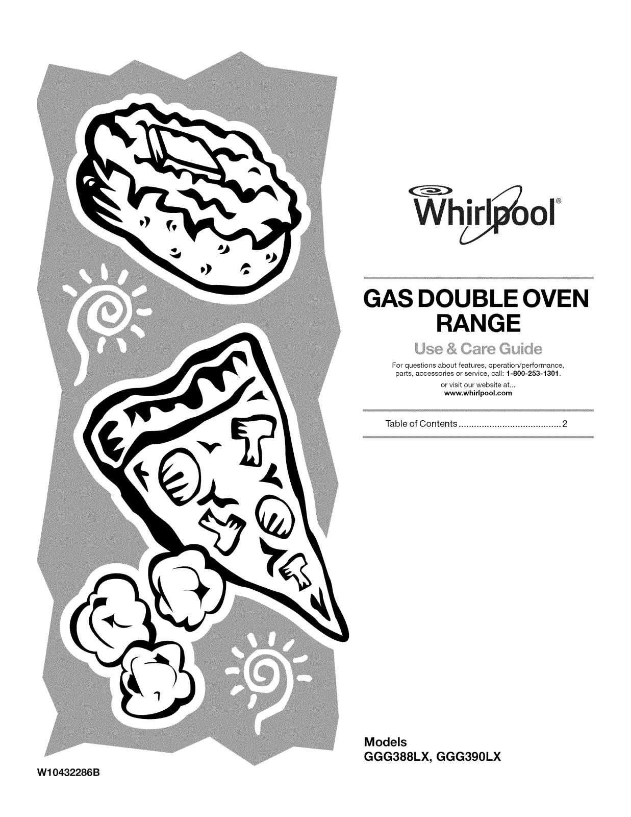 Whirlpool GGG388LXB05, GGG388LXS03, GGG390LXS05, GGG390LXS04, GGG390LXS03 Owner’s Manual