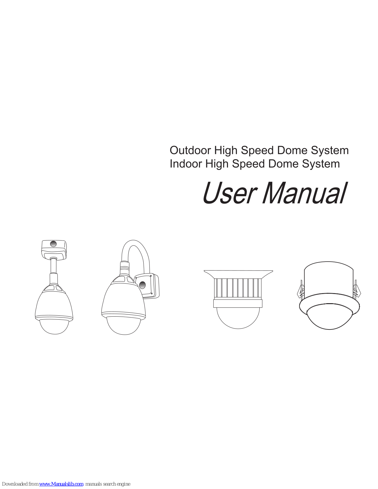 Luxon Video High Speed Dome System User Manual