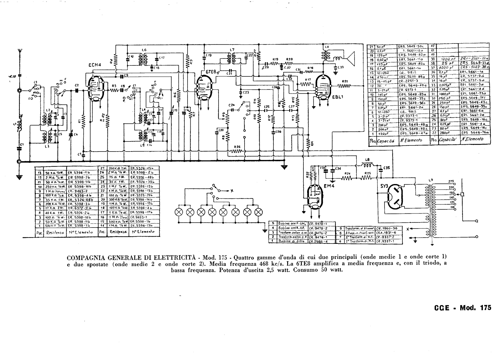 CGE 175 schematic