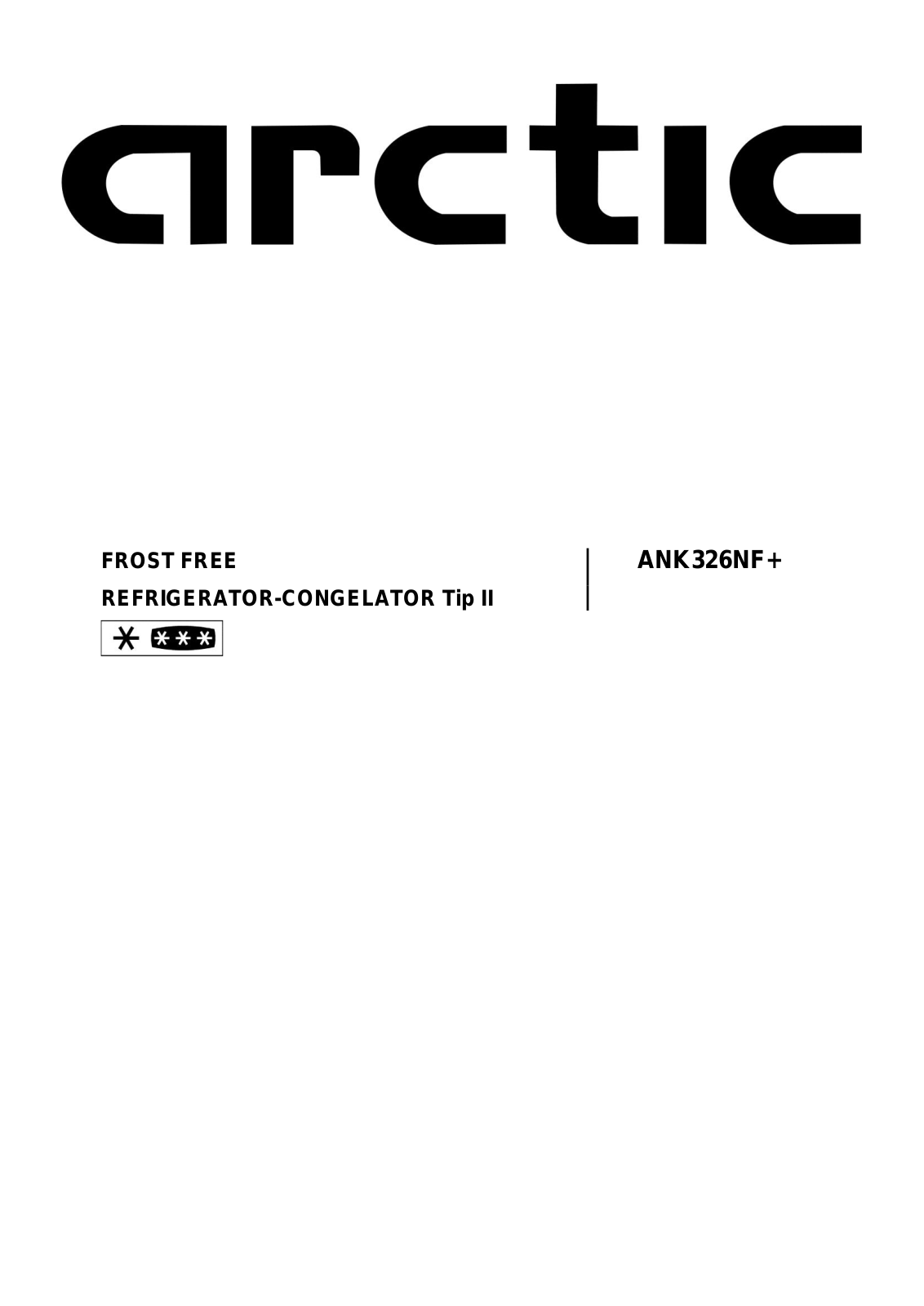 Arctic ANK326NFS+ User guide - ManualMachine.com