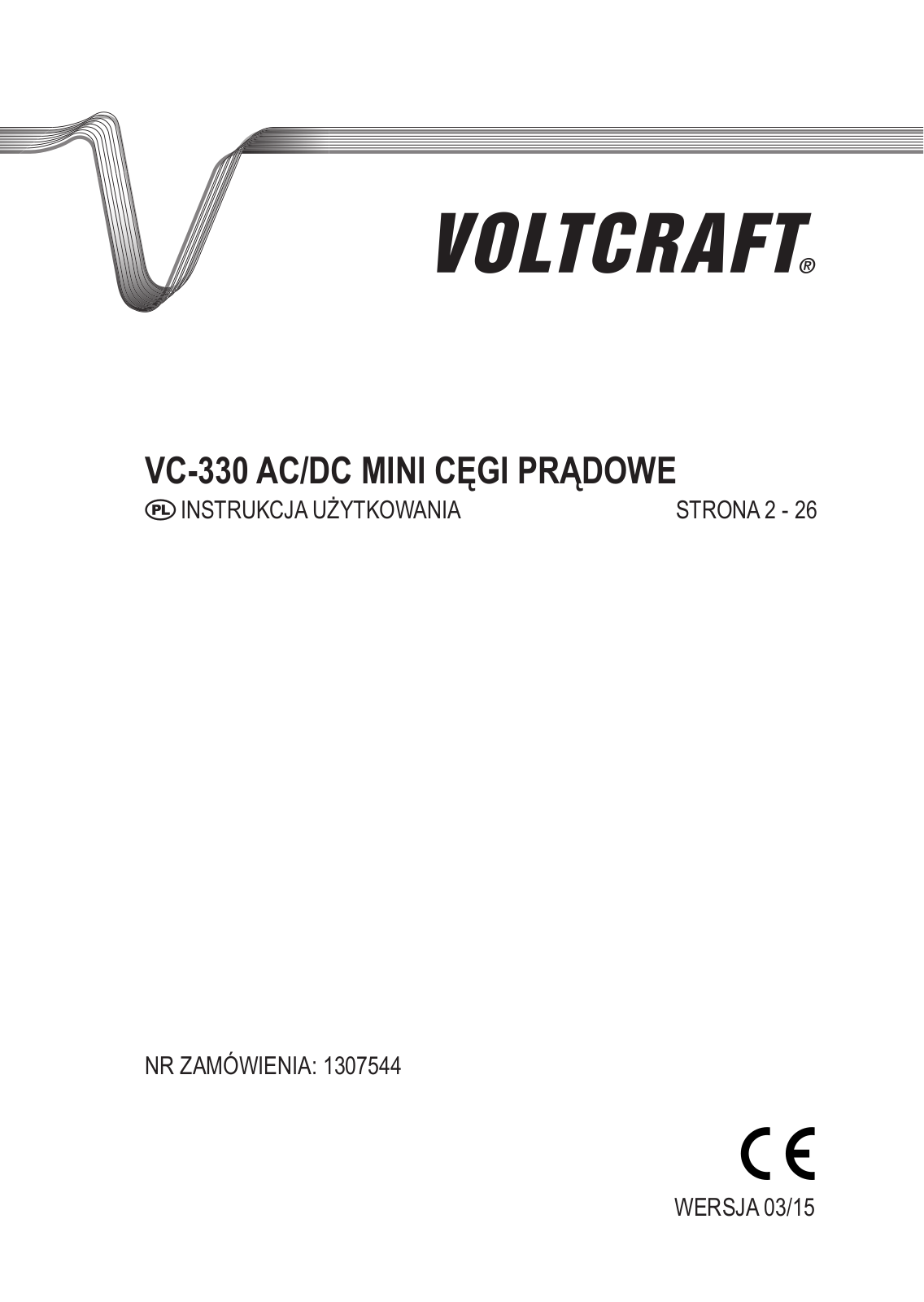 VOLTCRAFT VC-11523370, VC-330 User guide