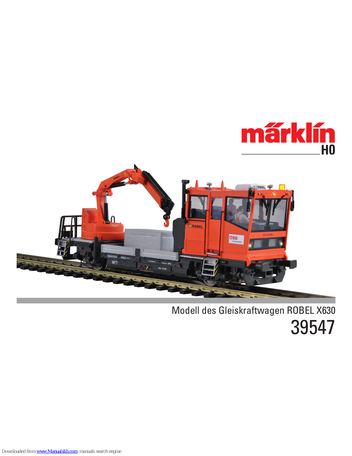 marklin X630 User Manual