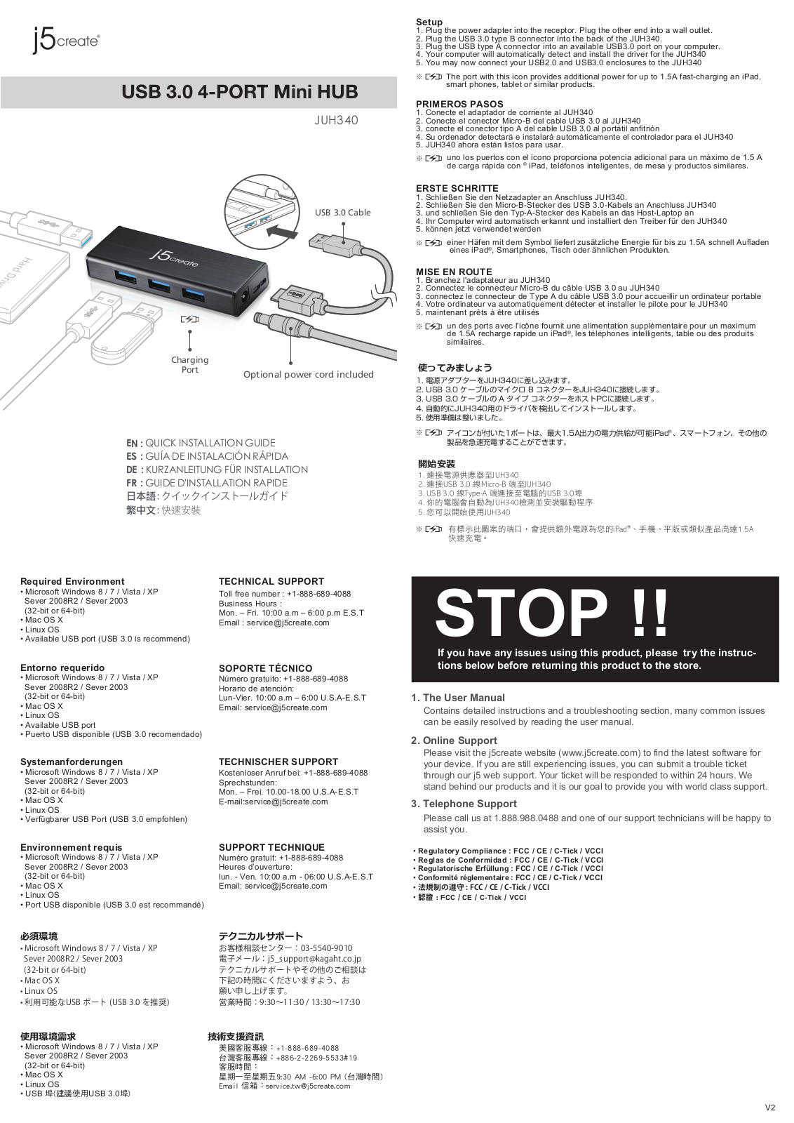 j5 create JUH340 User Manual