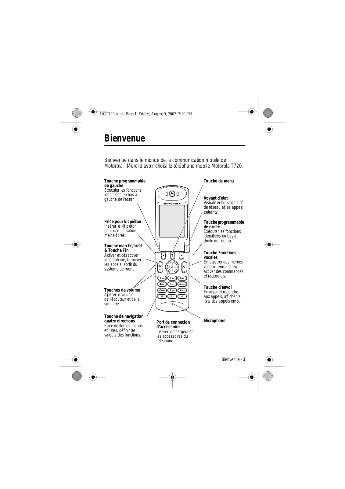 Motorola T720 User Manual