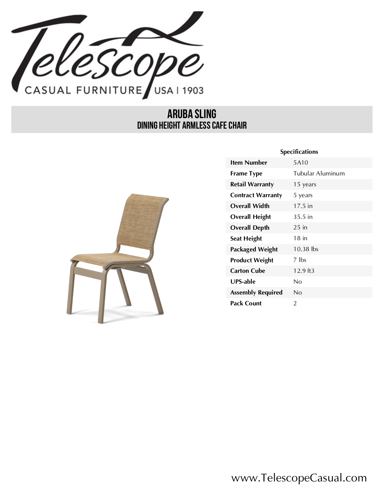 Telescope Casual TE3055 Specifications - ManualMachine.com