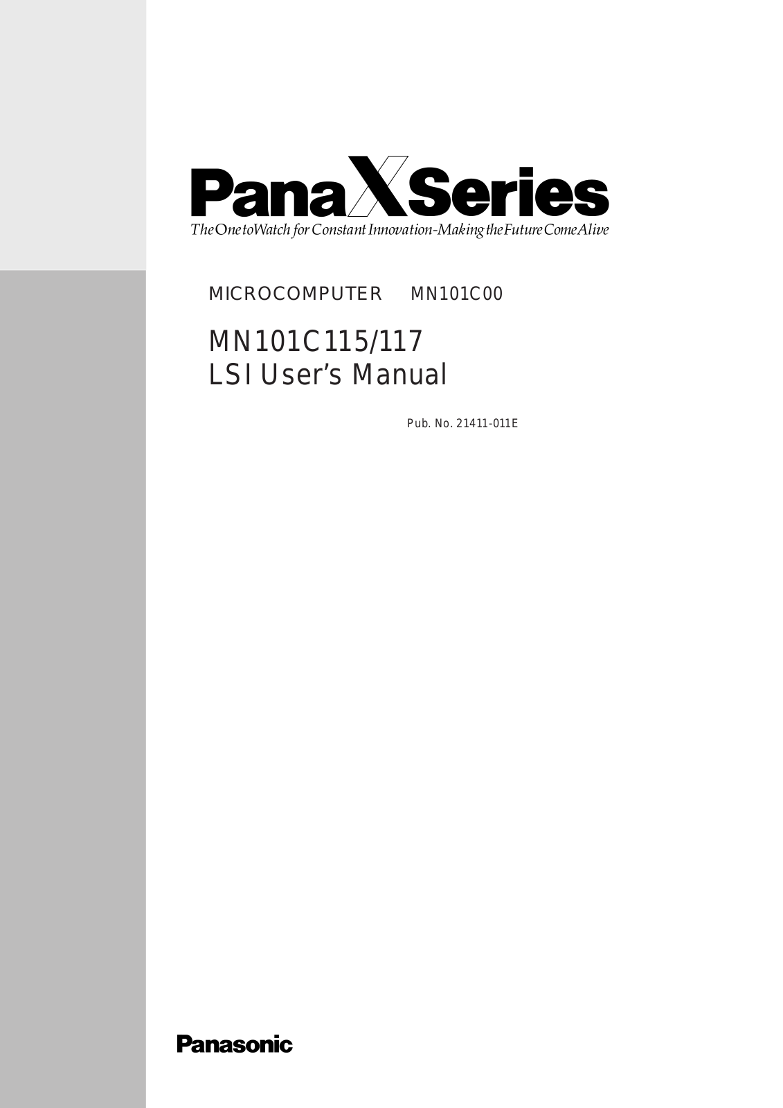 Panasonic MN101C00 User Manual