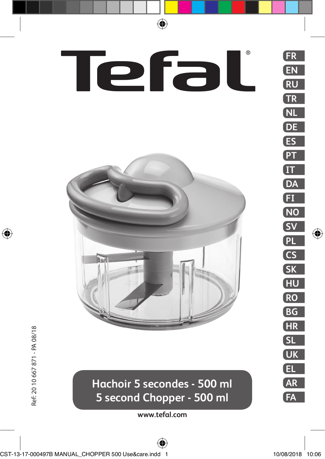 Tefal K13304 User Manual