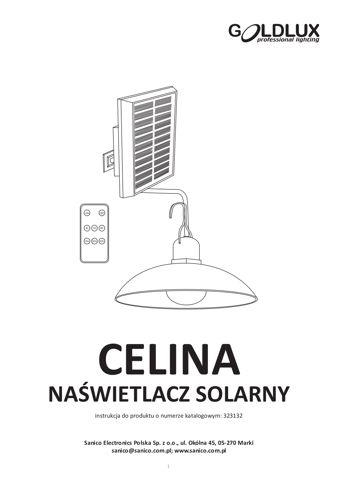 GOLDLUX CELINA User guide - ManualMachine.com
