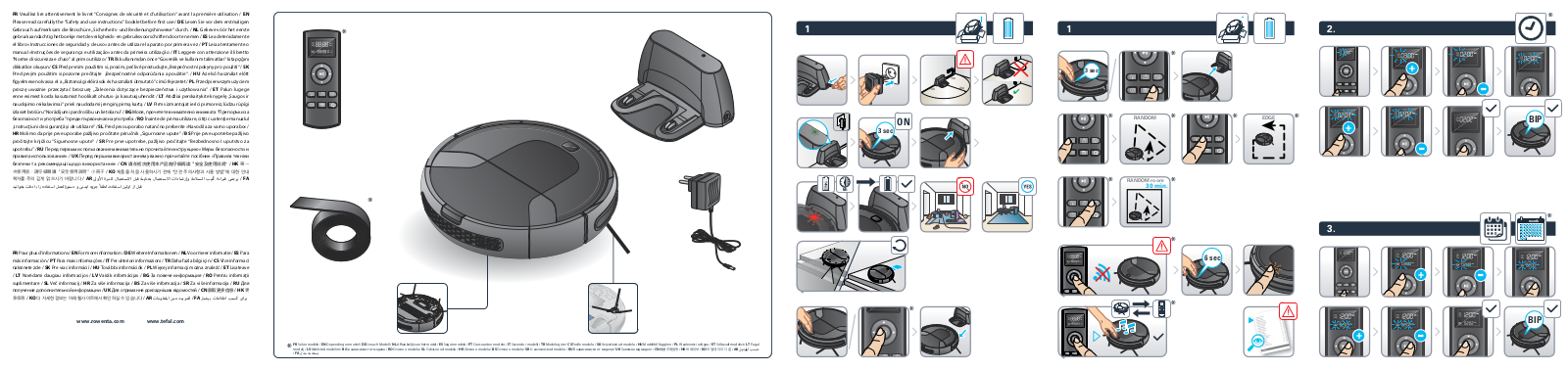 Rowenta Explorer Serie 20 RR6871 User manual