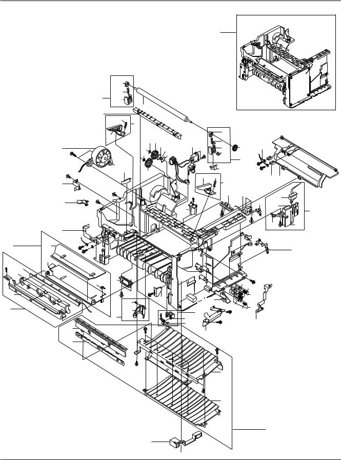 Samsung ML-6040 Expoioded View and Parts List