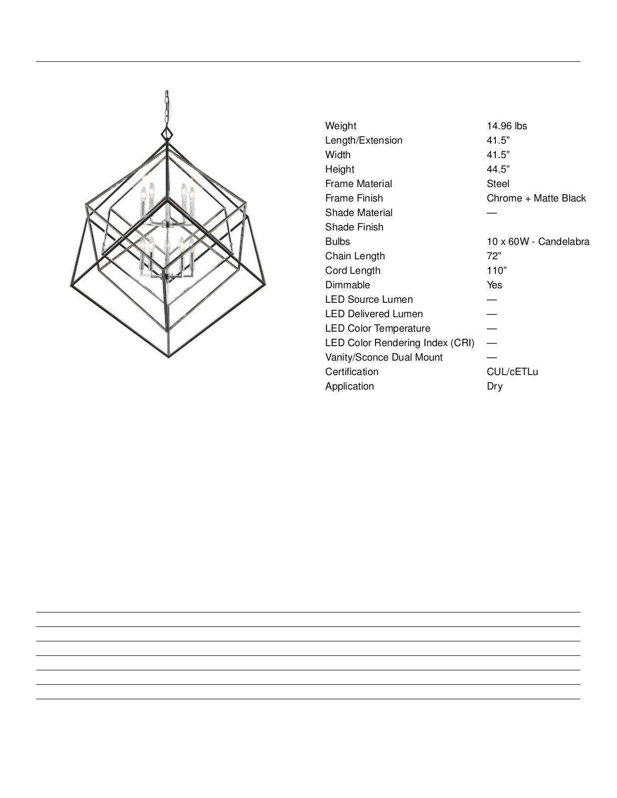 Wade Logan BRSU4628 Specifications - ManualMachine.com
