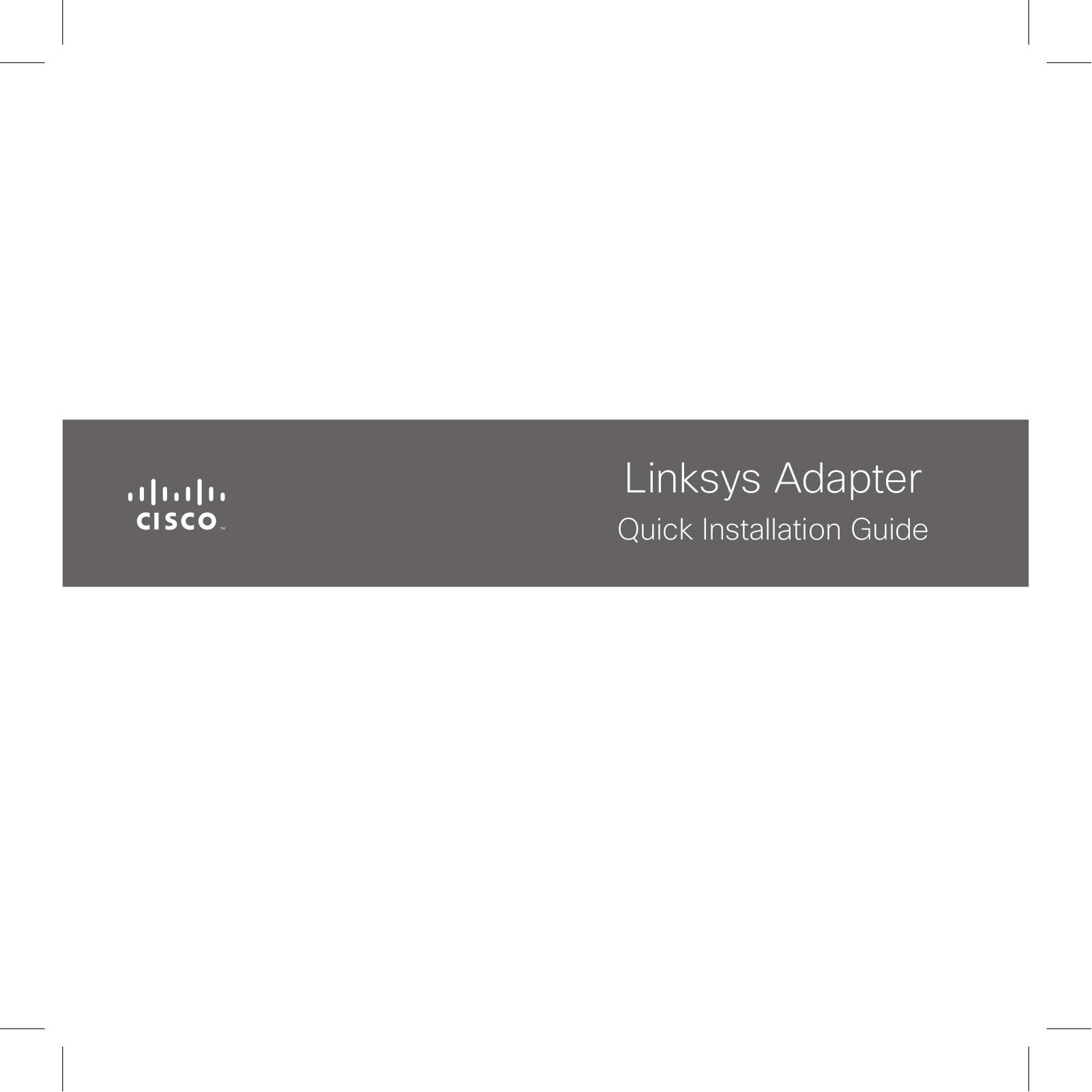 LINKSYS AE3000 User Manual