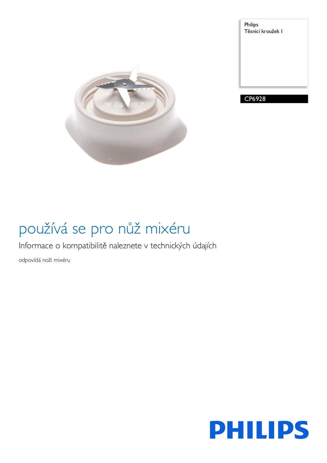 Philips CP6928/01 Leaflet - ManualMachine.com