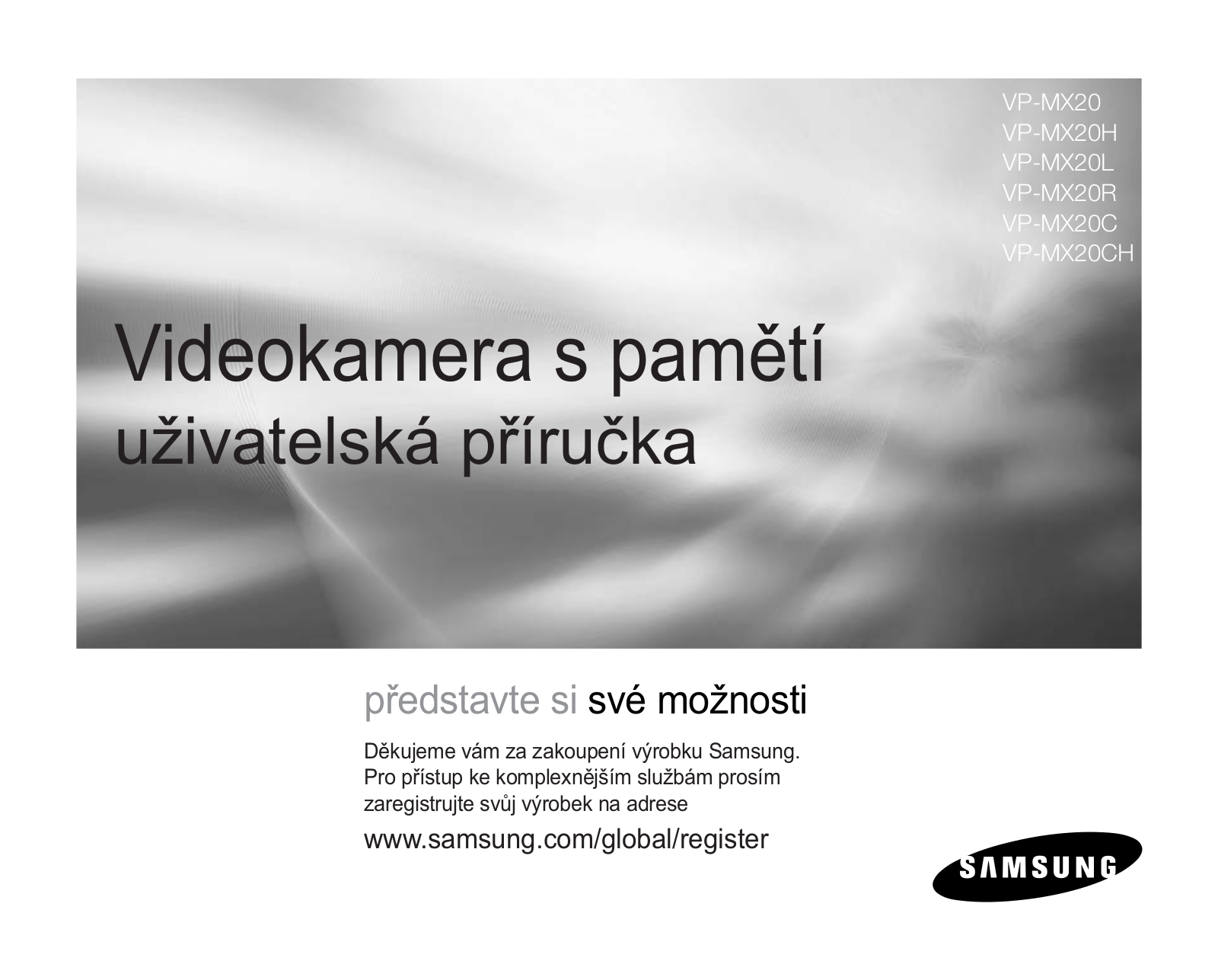 Samsung VP-MX20L User Manual