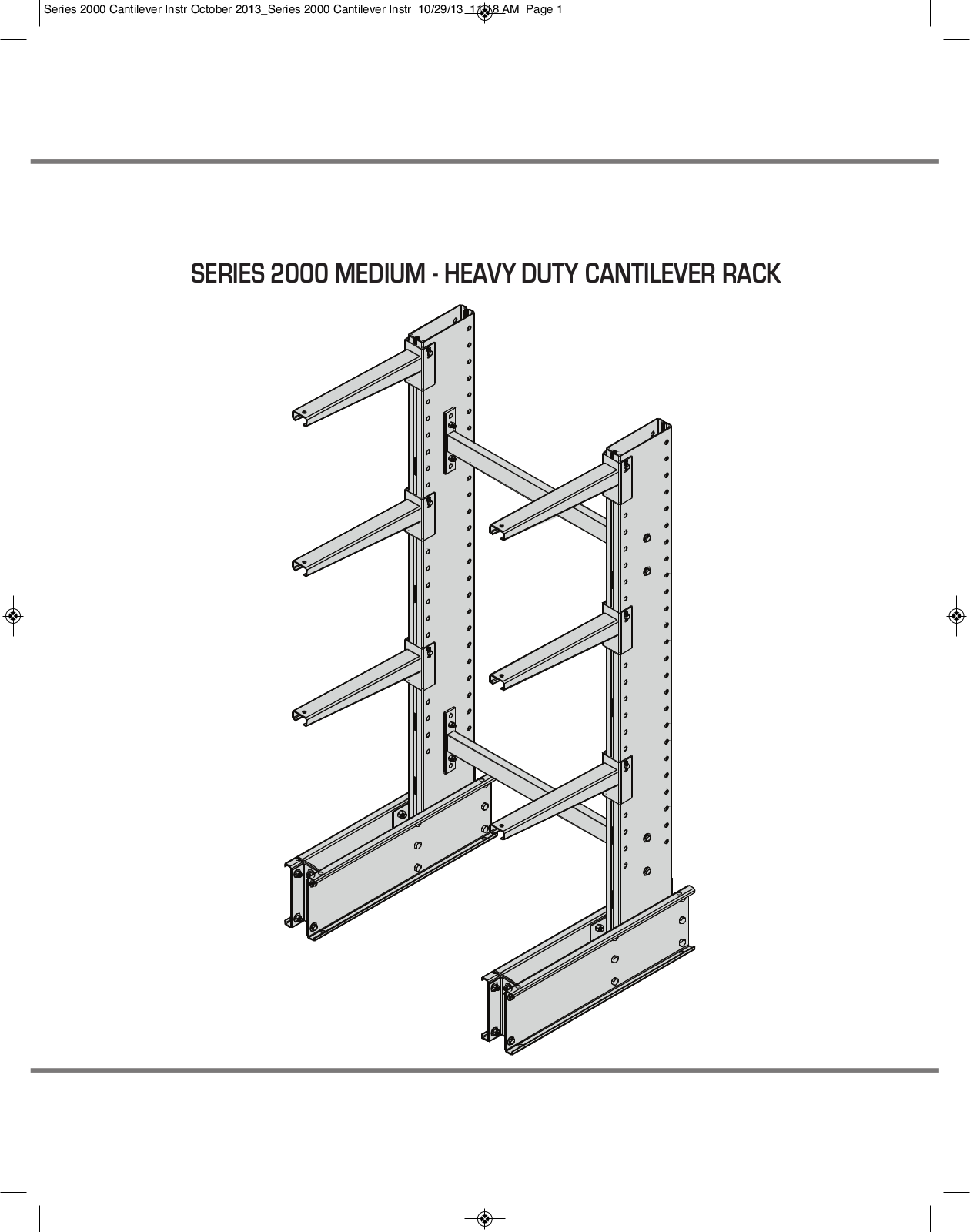 Vestil S2U8 User Manual