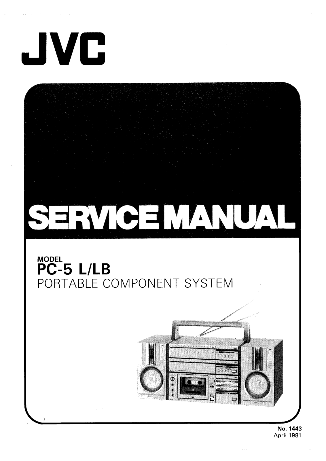 JVC PC-5-L, PC-5-LB Service manual