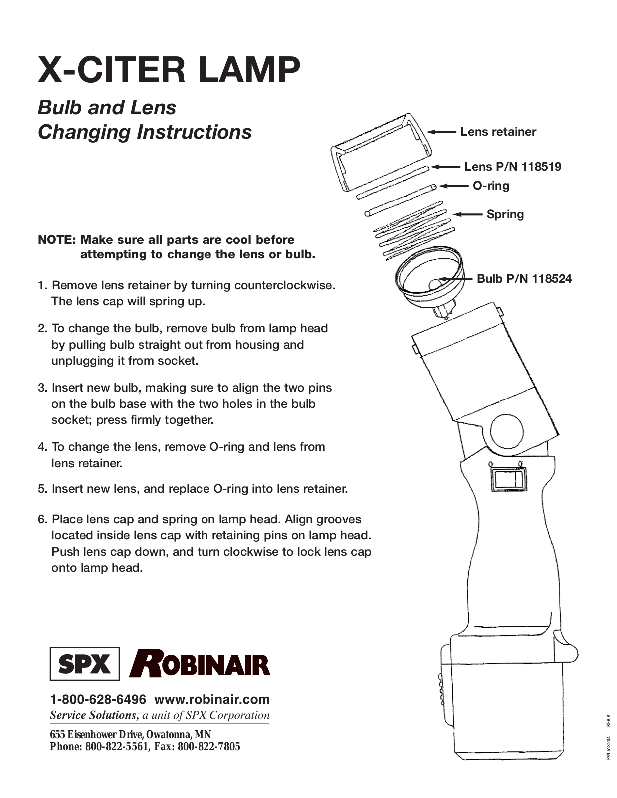 Robinair 16273 User Manual - ManualMachine.com