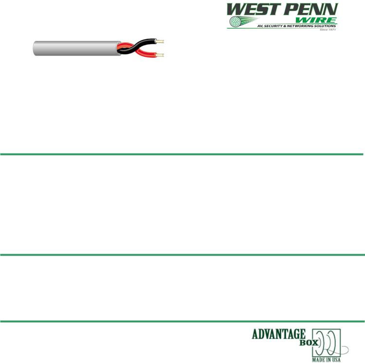 West Penn 221GY0500, 221GY1000, 221WH1000 Specsheet
