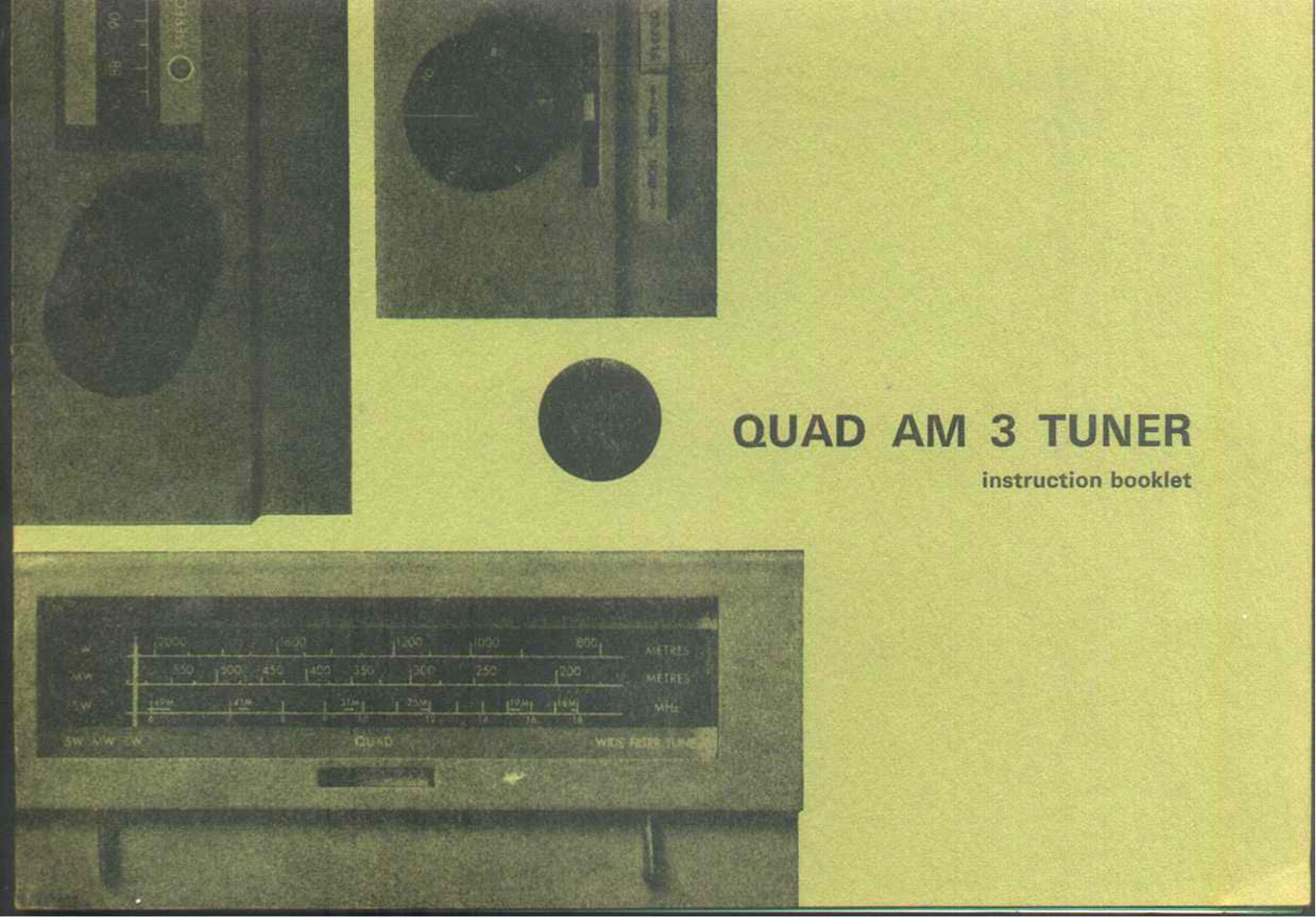 Quad AM-3 Owners manual