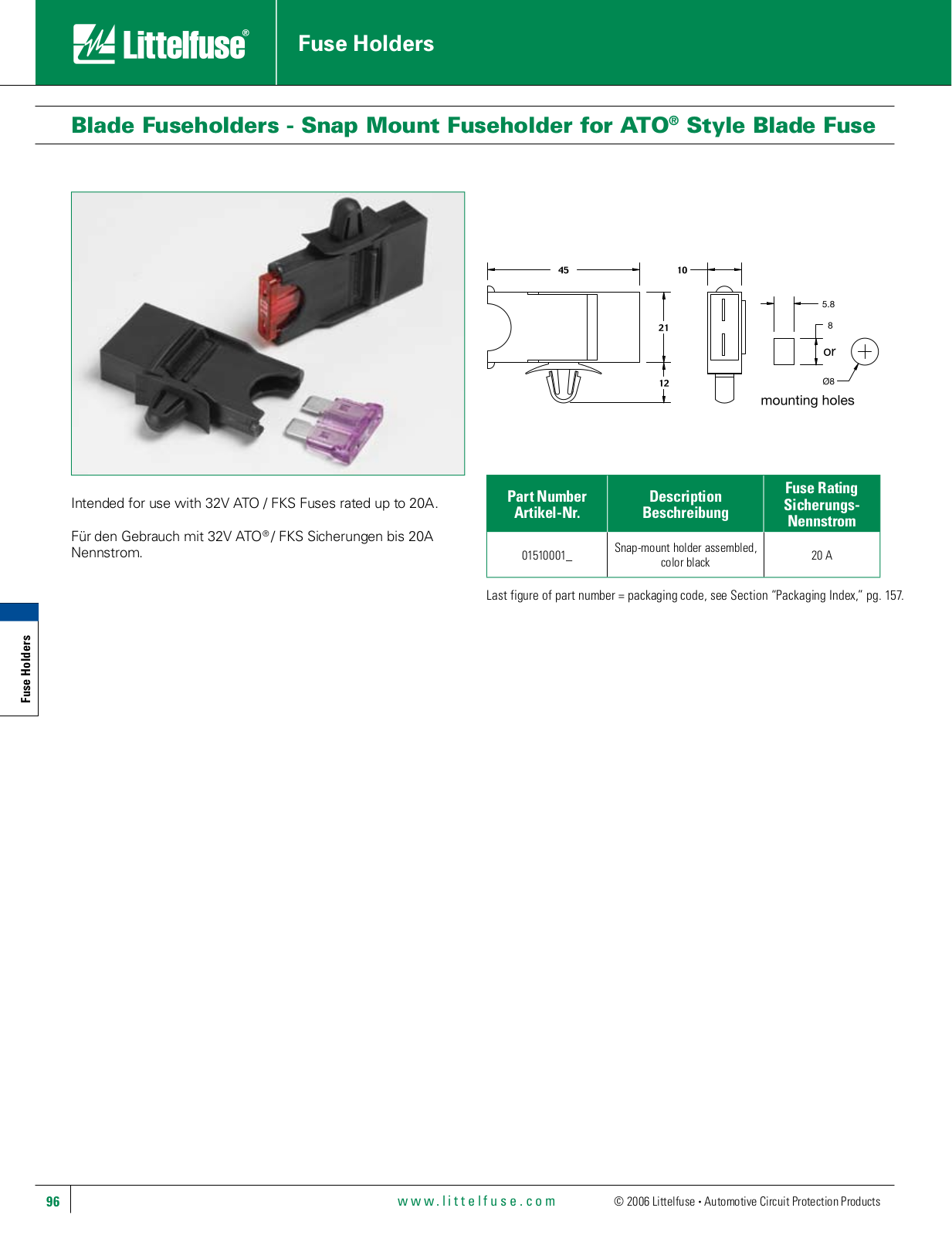 Littelfuse 151 User Manual