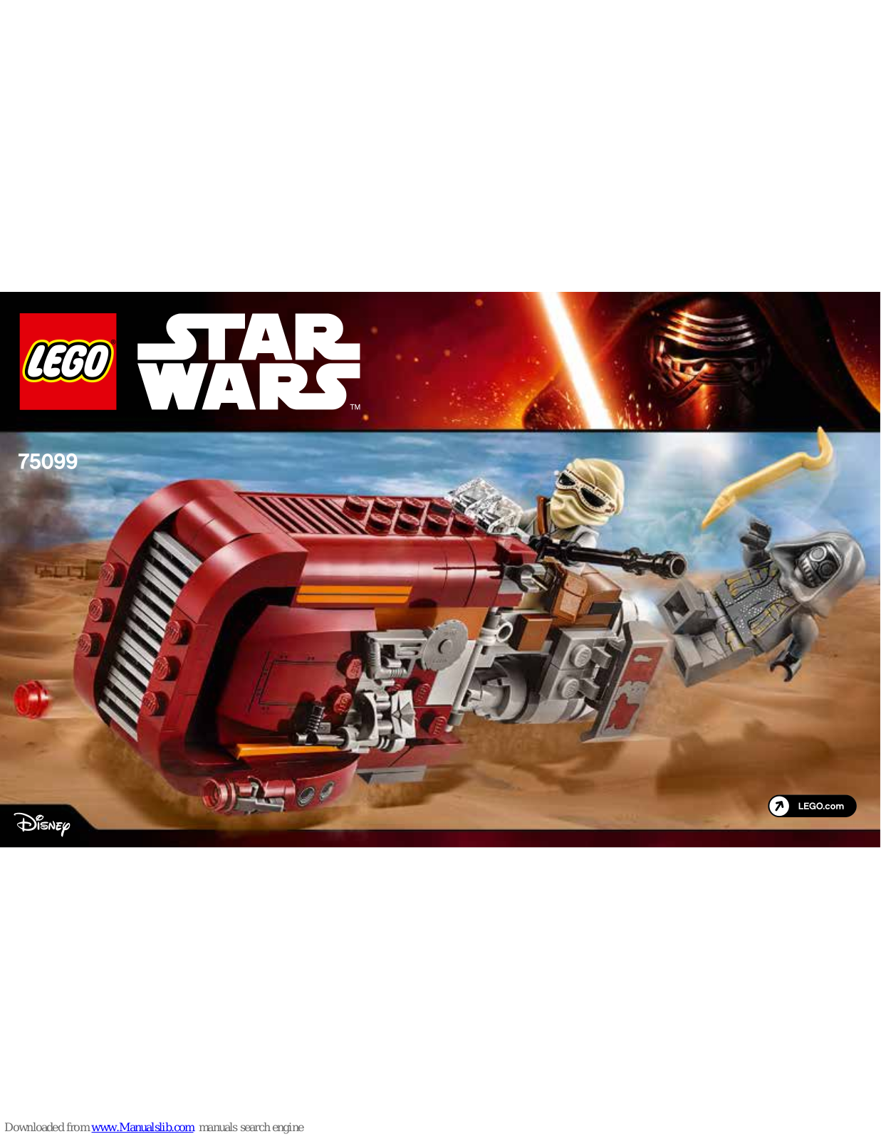 LEGO STAR WARS 75099 Building Instructions