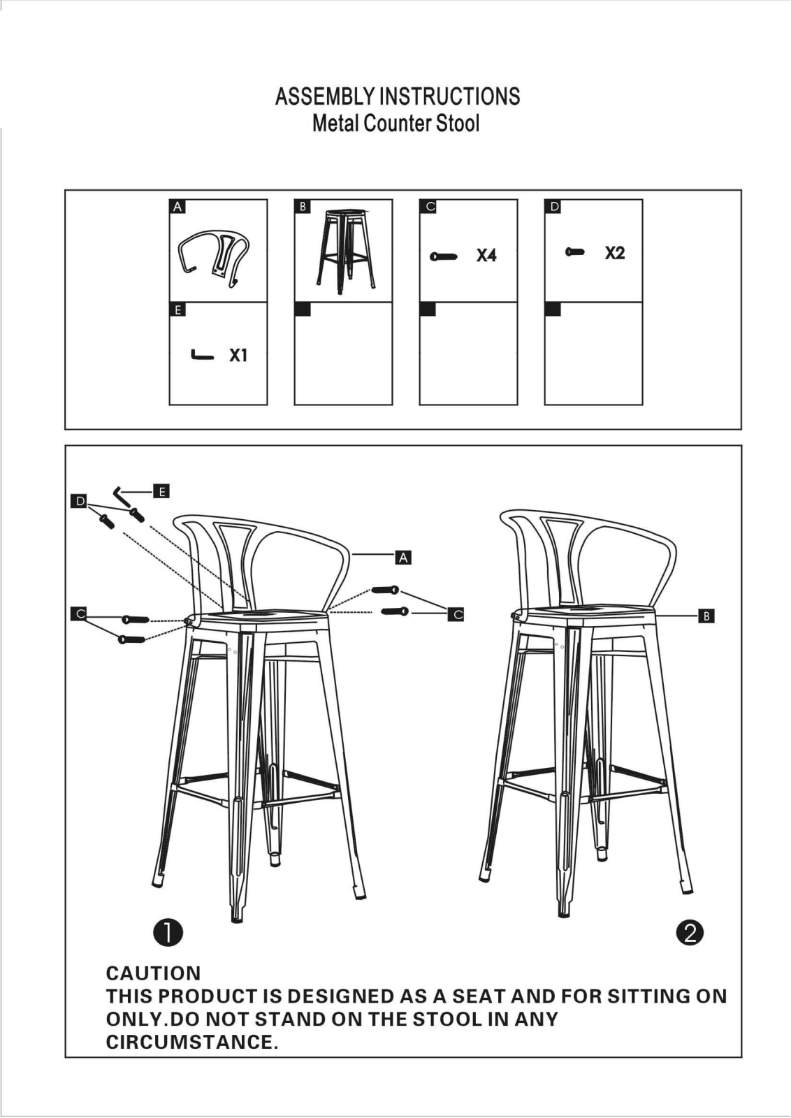 Zipcode Design W003432746 Assembly Instructions - ManualMachine.com