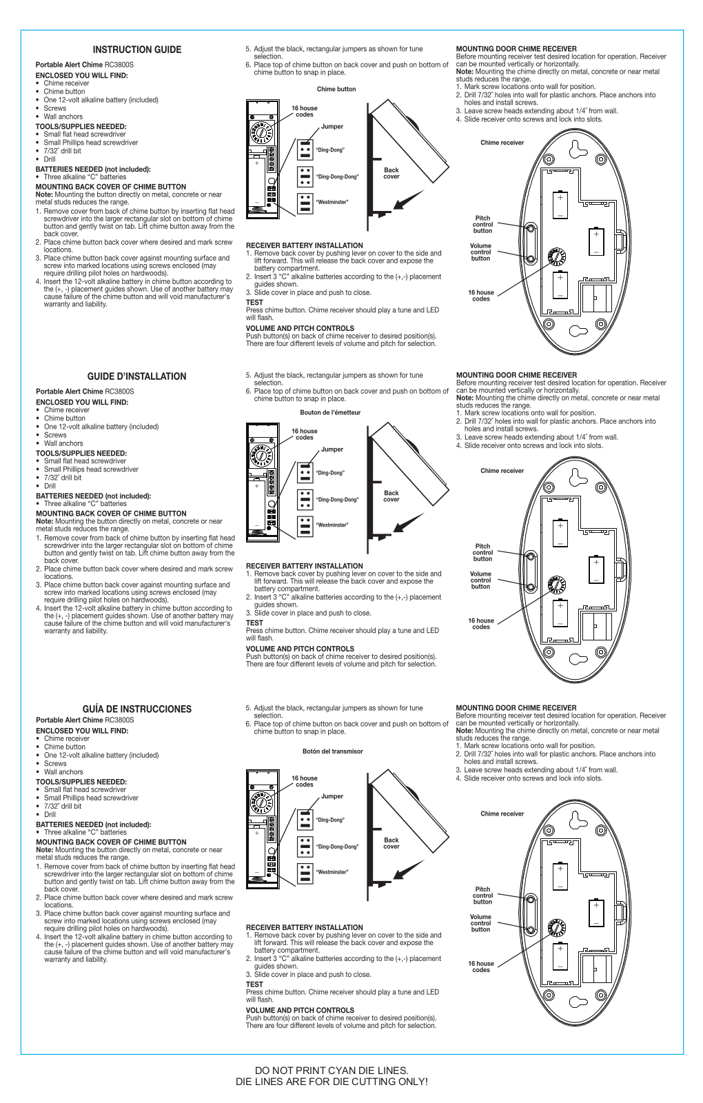 Smarthome WC3120 Users Manual