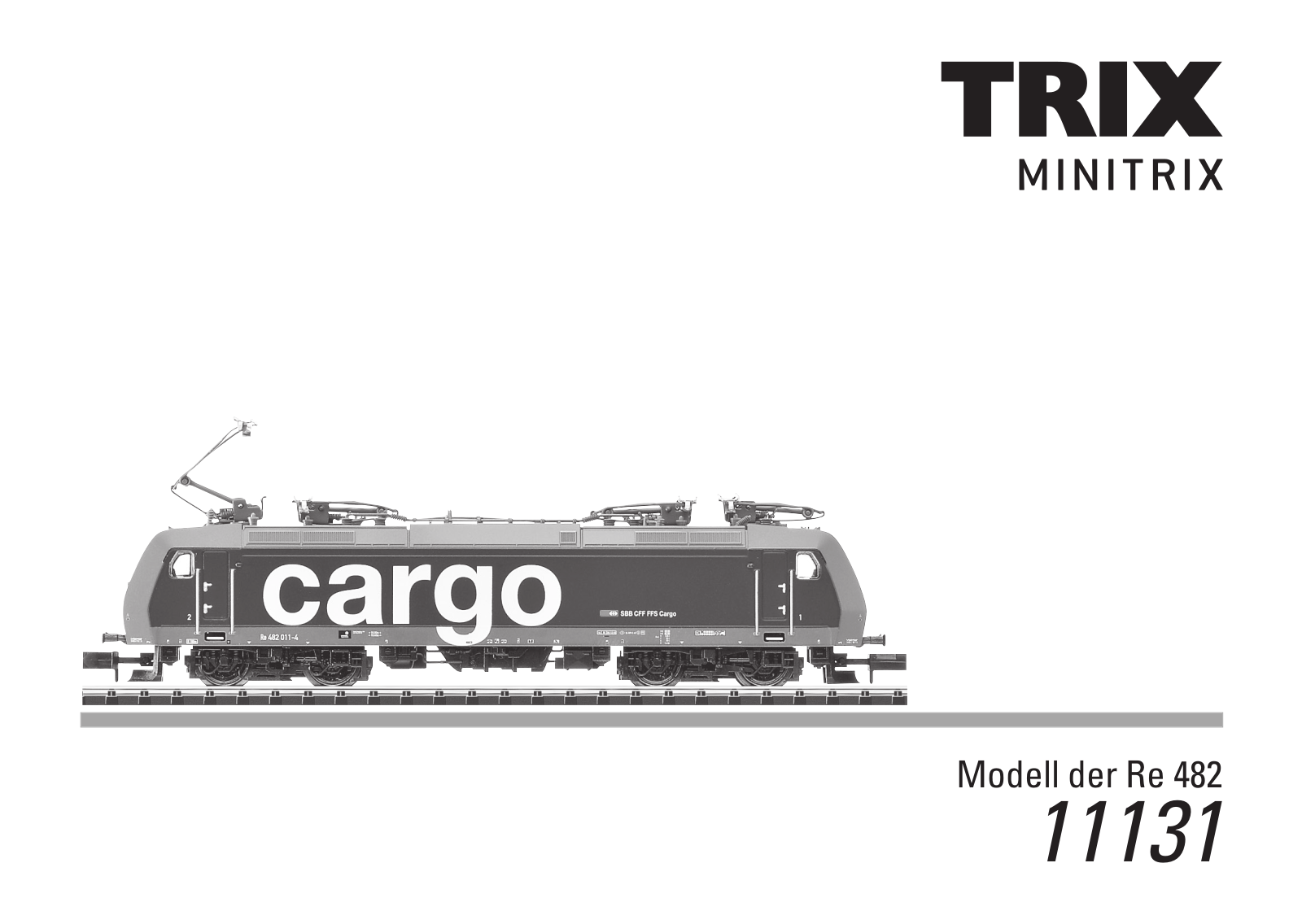 Trix Minitrix Re 482 Operating Instructions Manual