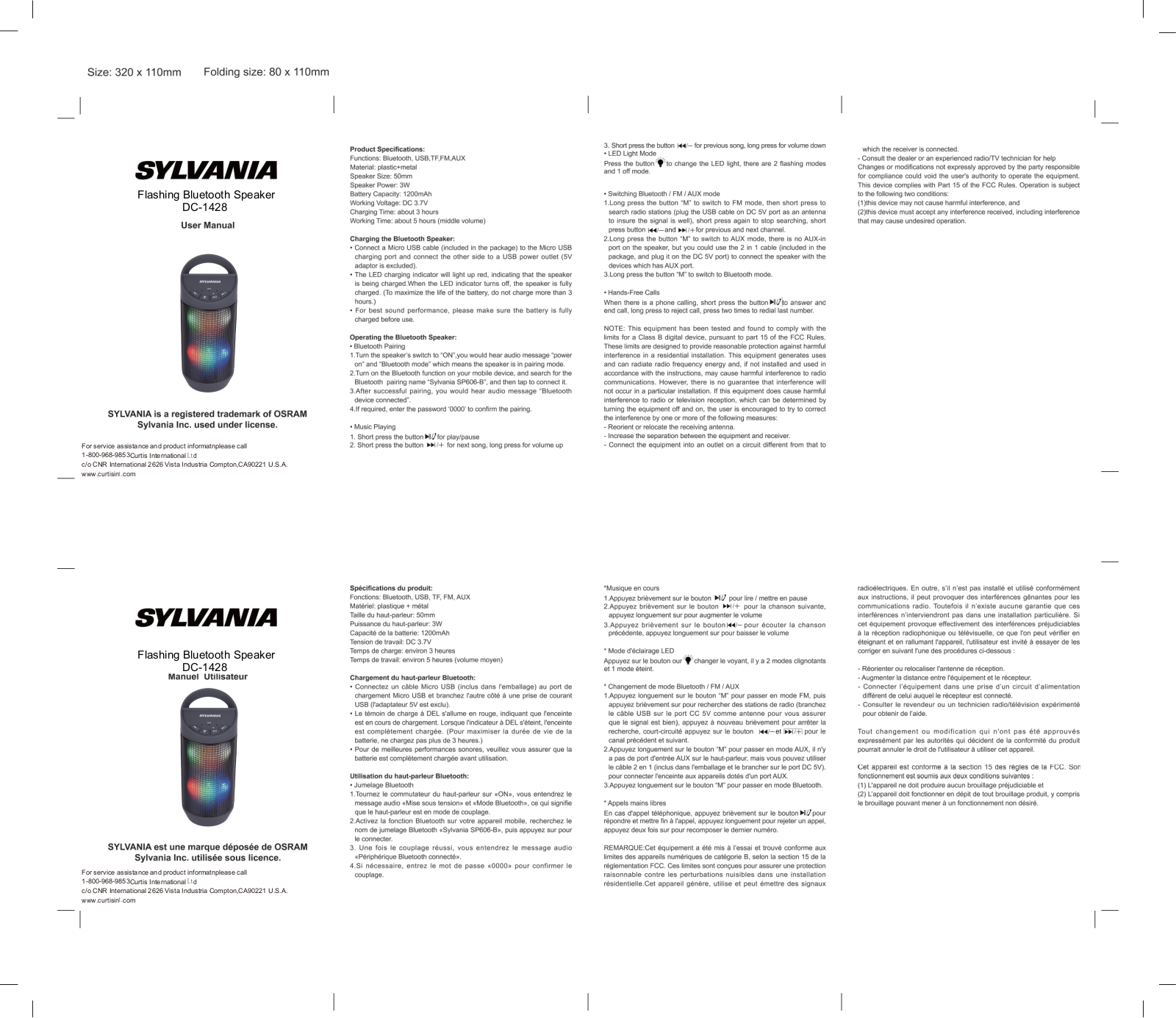 KINGSUN DC1428 User Manual