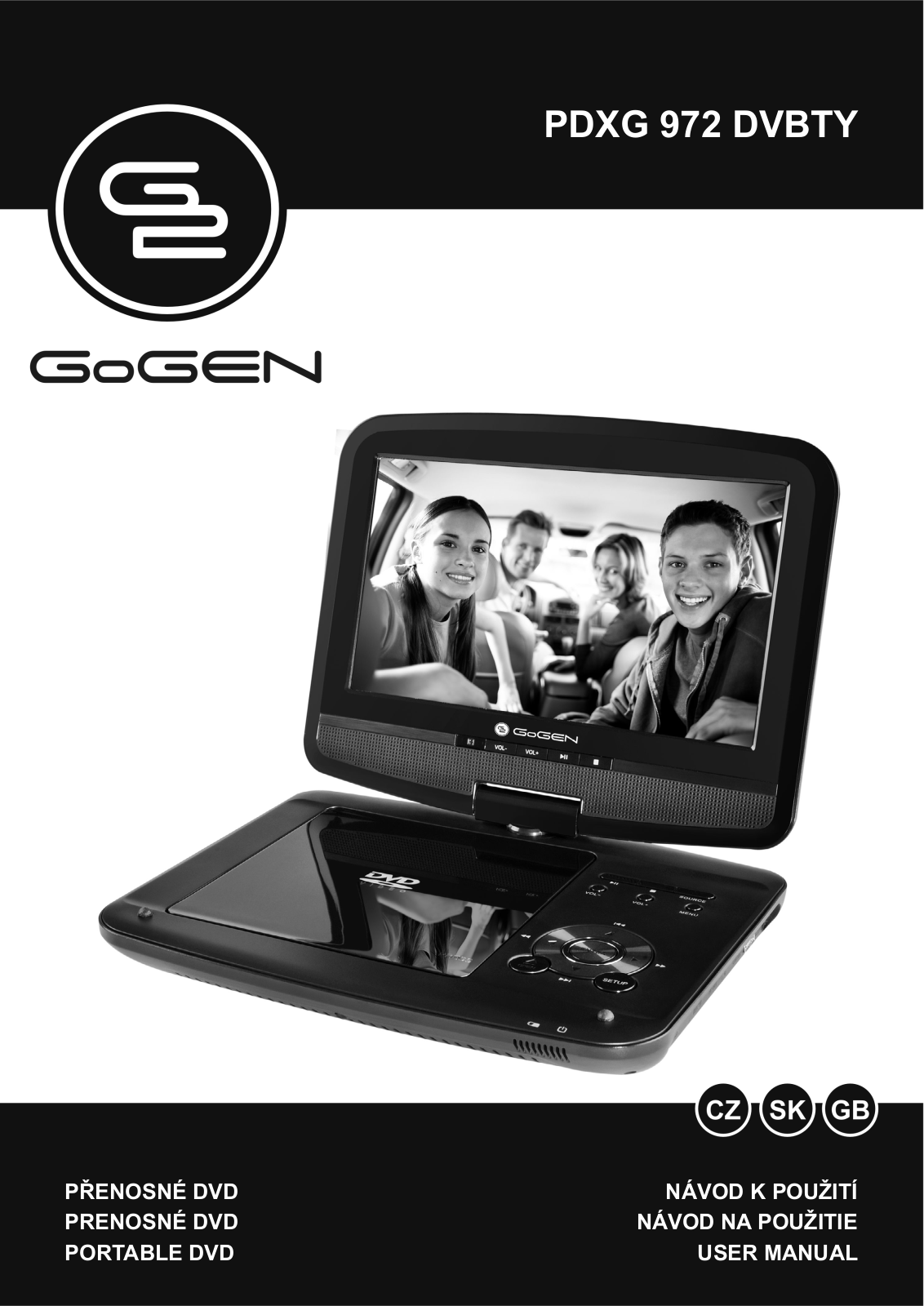 GoGEN PDXG 972 DVBTY User Manual