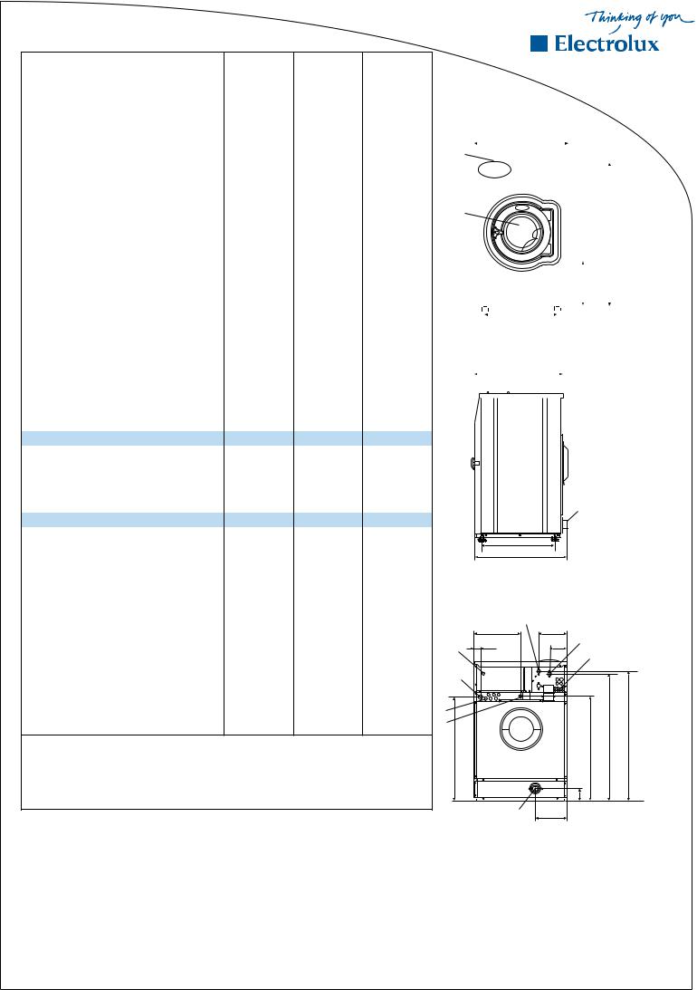 AEG W465H, W475H, W4105H, W465HLE, W475HLE User Manual