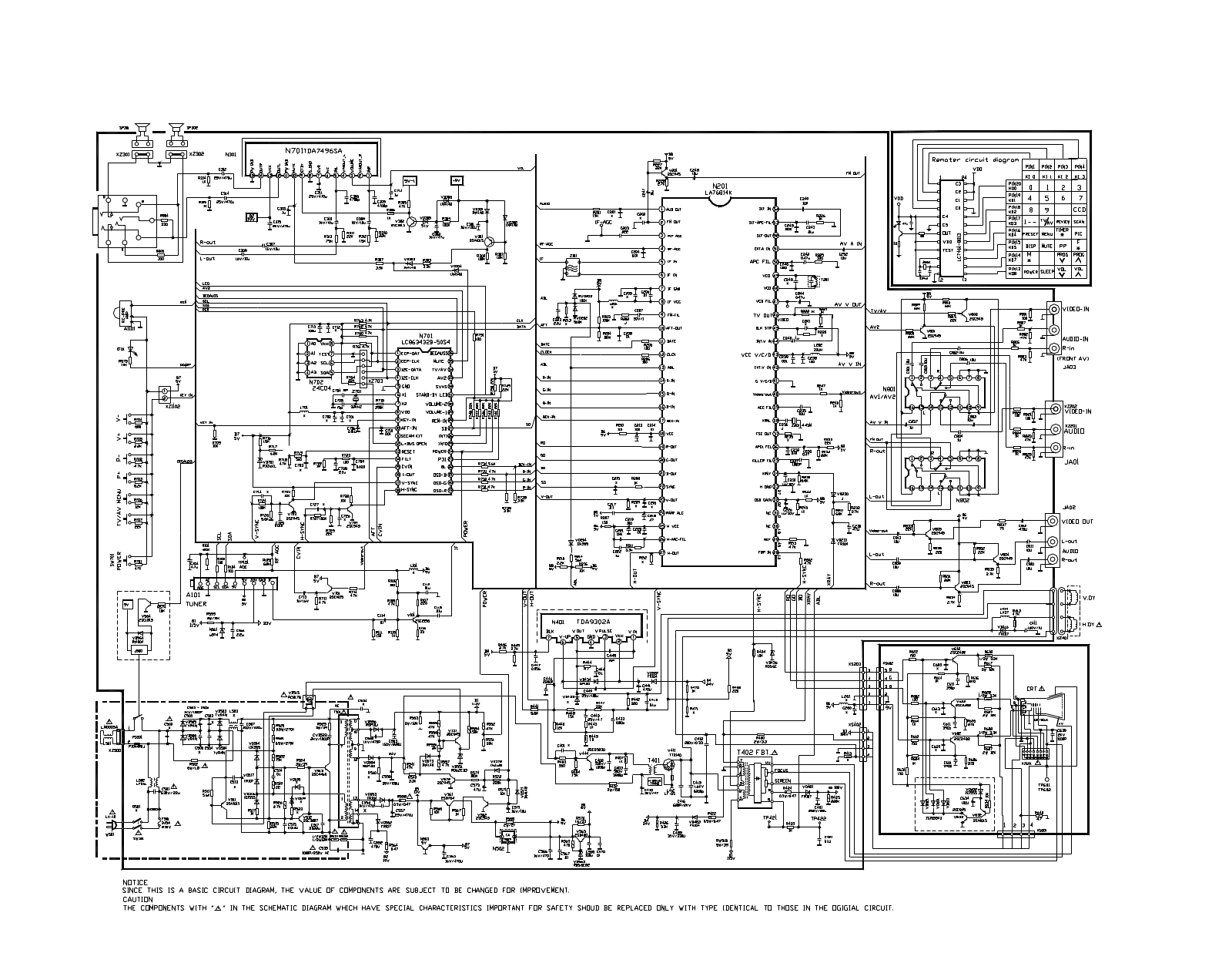 DAEWOO DTQ 2134, DTQ 2134SS Diagram