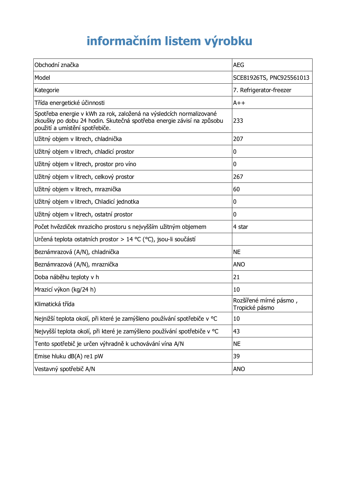 AEG Mastery SCE81926TS User Manual