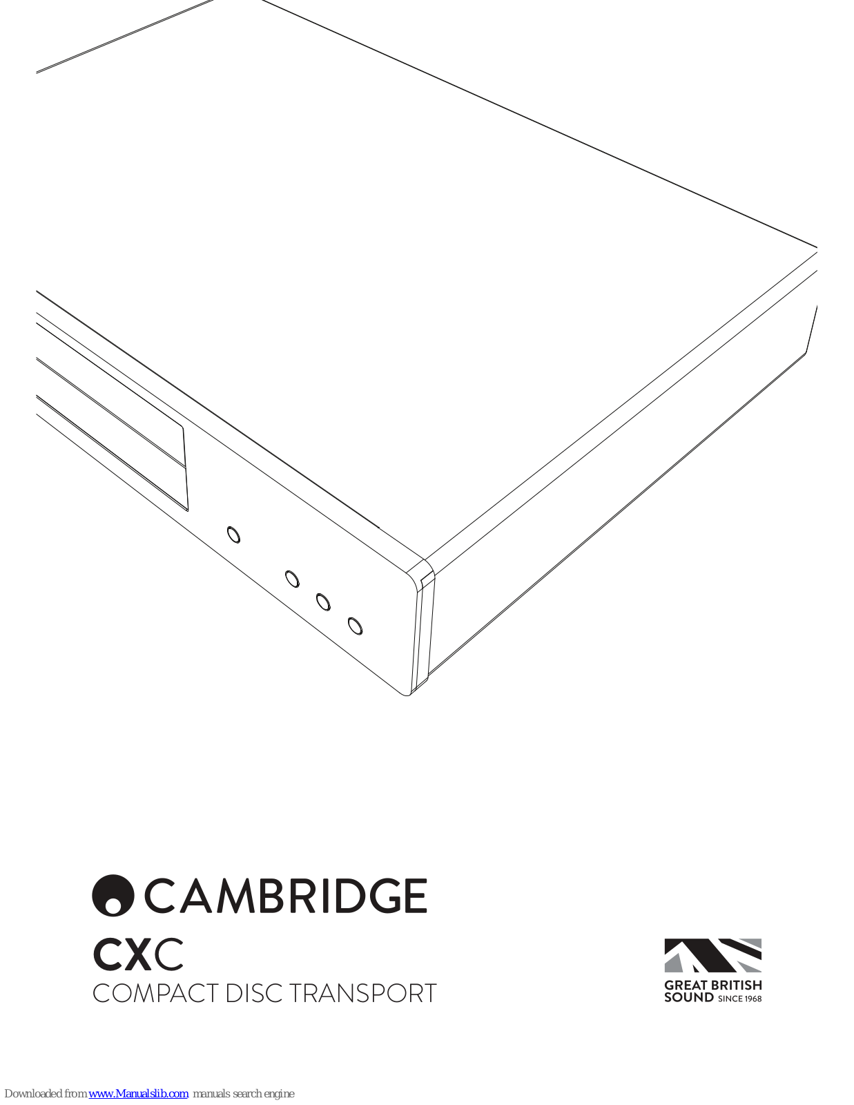 CAMBRIDGE CXC User Manual