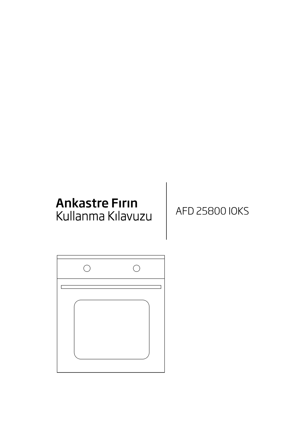 Beko AFD 25800 I0KS User manual