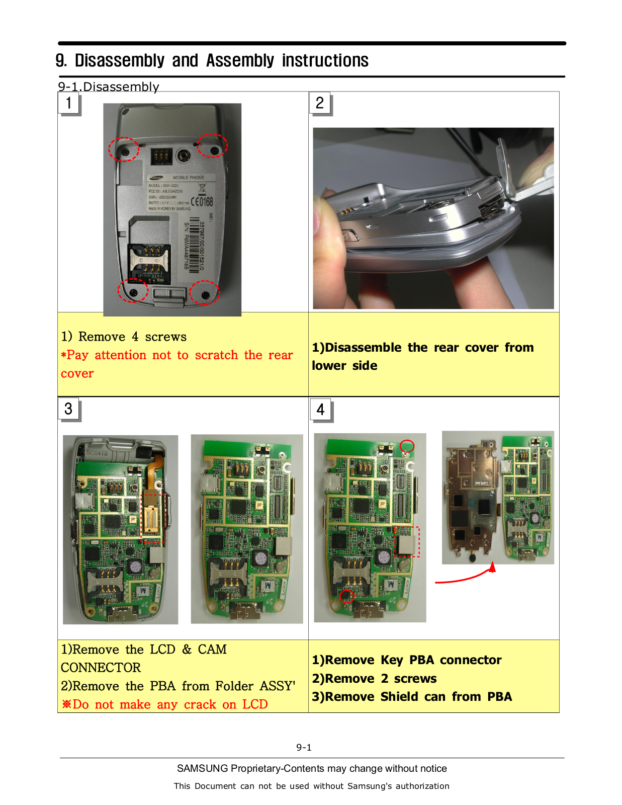 Samsung Z220 Service Manual