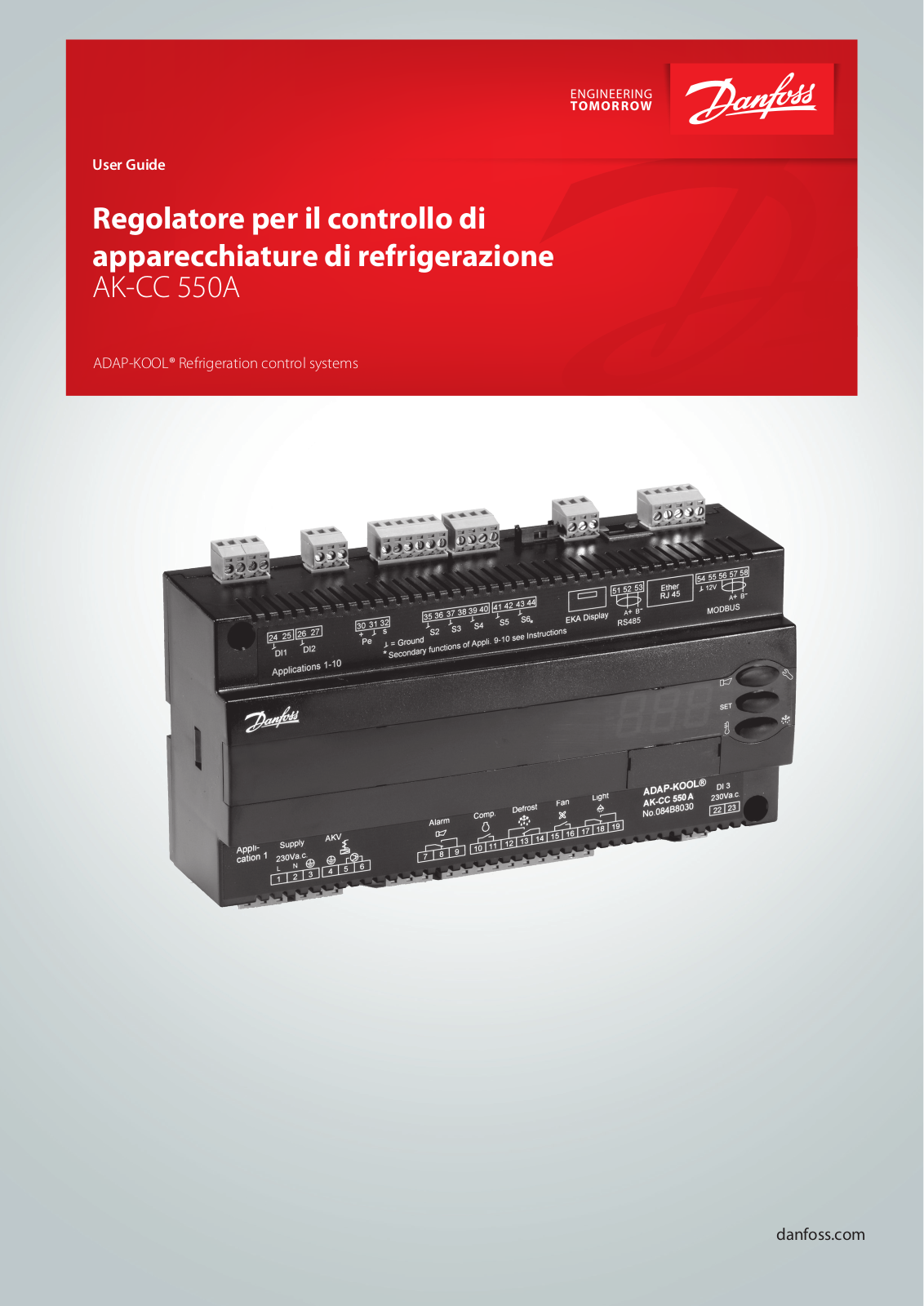 Danfoss AK-PI 300 User guide