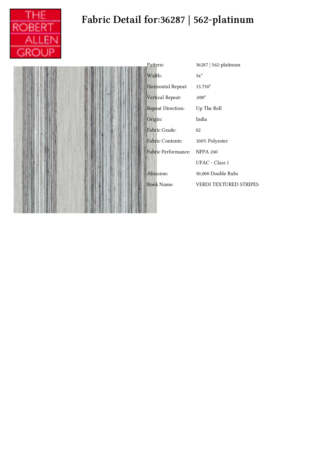 Duralee CRAL5591 Specifications - ManualMachine.com