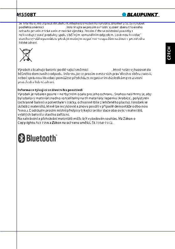 Blaupunkt MS50BT User Manual