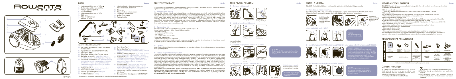 Rowenta RO162011, RO 163521 User Manual